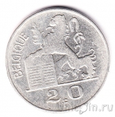 Бельгия 20 франков 1949 (Belgique)