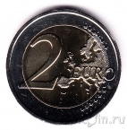 Люксембург 2 евро 2015 Династия Нассау-Вайльбург