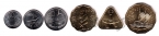 Острова Кука набор 6 монет 2015