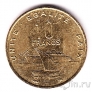 Джибути 10 франков 1996
