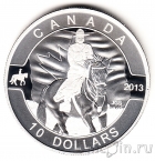 Канада 10 долларов 2013 Конная полиция