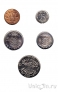 Бельгия набор 5 монет 1973 Belgie