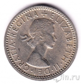 Великобритания 6 пенсов 1961