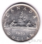 Канада 1 доллар 1935