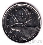 Канада 25 центов 2002 50 лет правления