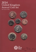 Великобритания набор 8 монет 2014