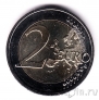 Германия 2 евро 2015 30 лет флагу (G)