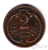 Австро-Венгерская Империя 2 геллера 1906