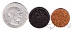 Австро-Венгерская Империя набор 3 монеты 1903
