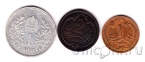 Австро-Венгерская Империя набор 3 монеты 1903
