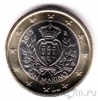 Сан-Марино 1 евро 2015