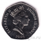 Соломоновы острова 1 доллар 2005