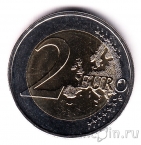 Латвия 2 евро 2014
