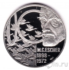 Нидерланды 20 евро 1998 Мауриц Эшер