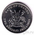 Уганда 200 шиллингов 2008