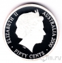 Австралия 50 центов 2000 Портрет Георга VI