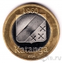 Катанга 100 франков 2013 Какаду