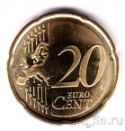 Эстония 20 евроцентов 2011