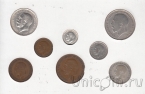 Великобритания набор 8 монет Георг V