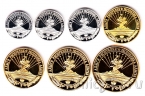 Республика Адыгея набор 7 монет 2013