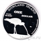 Остров Хауленд 1 доллар 2015 Кроншнеп