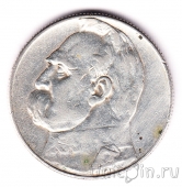Польша 5 злотых 1936 Пилсудский
