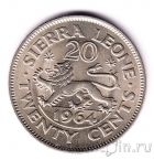 Сьерра-Леоне 20 центов 1964