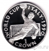 Гибралтар 1 крона 1990 Чемпионат мира по футболу
