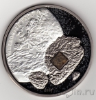 Острова Кука 5 долларов 2008 Метеорит «Пултуск»