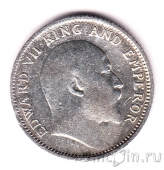 Британская Индия 1/4 рупии 1910