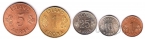 Исландия набор 5 монет 1966