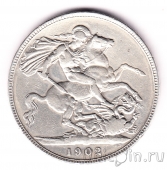 Великобритания 1 крона 1902