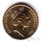 Австралия 2 доллара 1989
