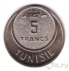 Тунис 5 франков 1957