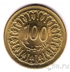 Тунис 100 миллимов 1983