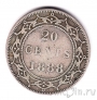 Ньюфаундленд 20 центов 1888