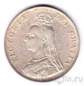 Великобритания двойной флорин 1890