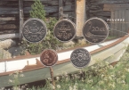 Норвегия набор 5 монет 1998 (в буклете)