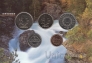 Норвегия набор 5 монет 1998 (в буклете)