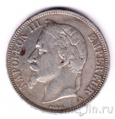 Франция 5 франков 1870 (A)