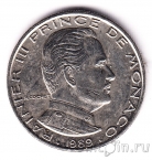 Монако 1 франк 1989