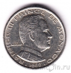Монако 1/2 франка 1968