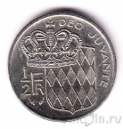 Монако 1/2 франка 1977