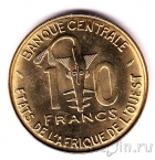 Западноафриканские штаты 10 франков 1981