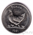 Тонга 5 сенити 1981