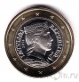 Латвия 1 евро 2016