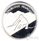 Франция 100 франков 1989 Олимпийские игры. Горнолыжный спорт