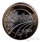 Финляндия 5 евро 2016 Прыжки с трамплина