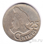 Гватемала 25 сентаво 1979