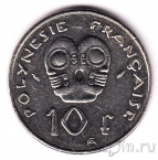 Французская Полинезия 10 франков 1986